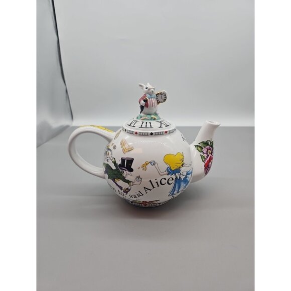 Alice in Wonderland 2009 Teapot Paul Cardew Design Mad Hatter's Tea Party